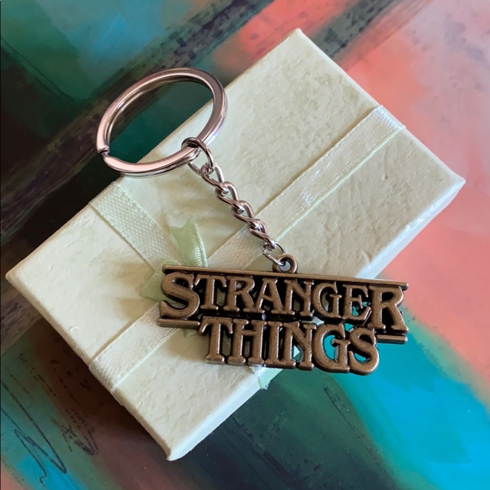 Stranger Things TV Show Keychain/New
